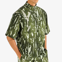 Malbon Golf Jacket - Pine Windshirt - Olive Inkwash FA26