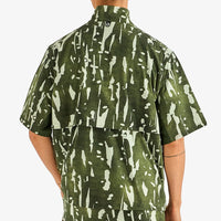 Malbon Golf Jacket - Pine Windshirt - Olive Inkwash FA26