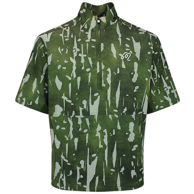 Malbon Golf Jacket - Pine Windshirt - Olive Inkwash FA26