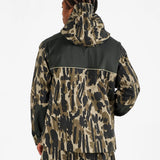 Malbon Golf Jacket - Tour Divot Camo Rain Jkt - Bark Camo SS26