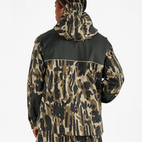 Malbon Golf Jacket - Tour Divot Camo Rain Jkt - Bark Camo SS26
