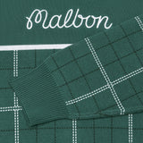 Malbon Golf Jumper - Bennett Plaid Sweater - Hunter Green HO25