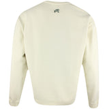 Malbon Golf Jumper - Evergreen M Icon Crew Neck - Natural SS25