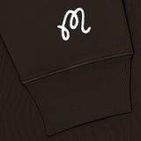 Malbon Golf Jumper - Fesque Hoodie - Brown SS26