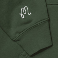 Malbon Golf Jumper - Fesque Hoodie - Olivine SS26