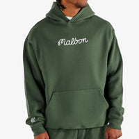 Malbon Golf Jumper - Fesque Hoodie - Olivine SS26
