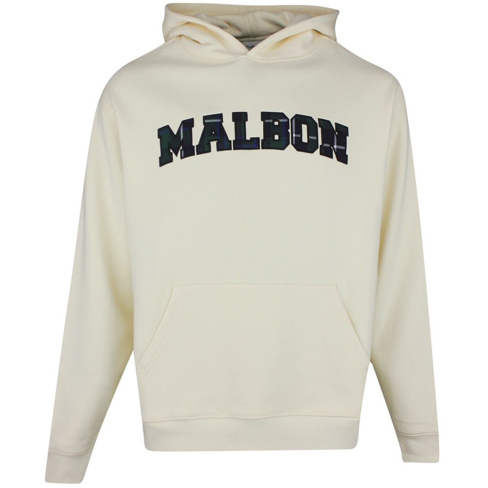 Malbon Golf Jumper - Fesque Preston Hoodie - Ivory HO25