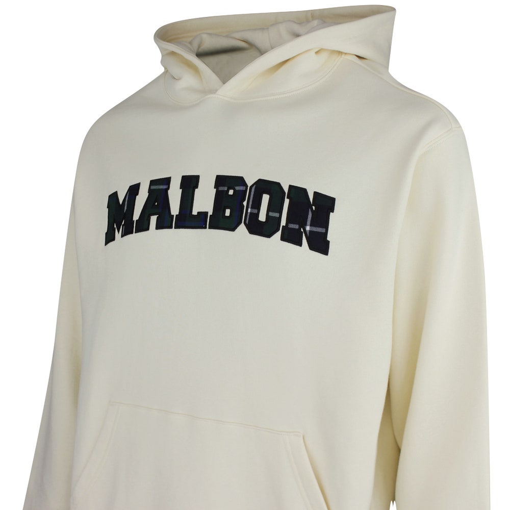 Malbon Golf Jumper - Fesque Preston Hoodie - Ivory HO25