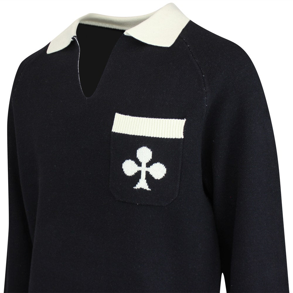 Malbon Golf Jumper - King Of Clubs Sweater - Black FA25