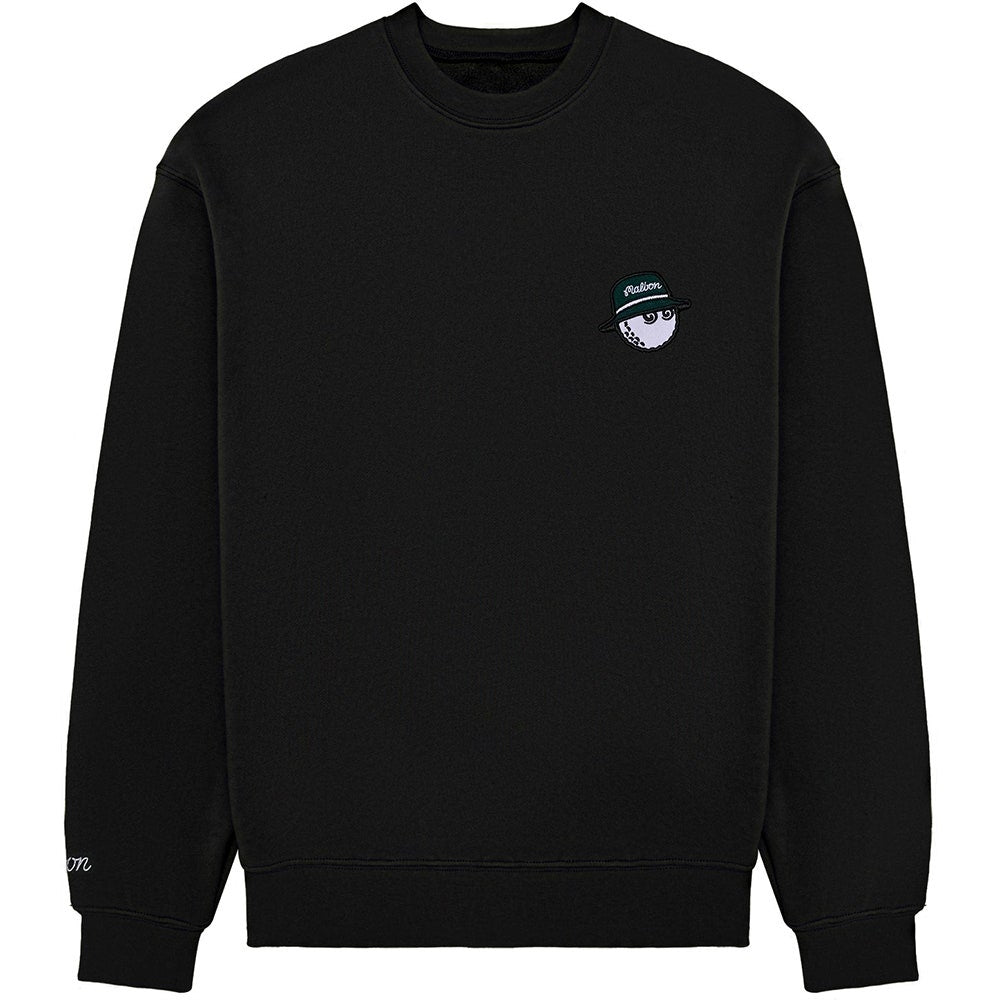 Malbon Golf Jumper - Range Cooper Sweatshirt - Black FA25