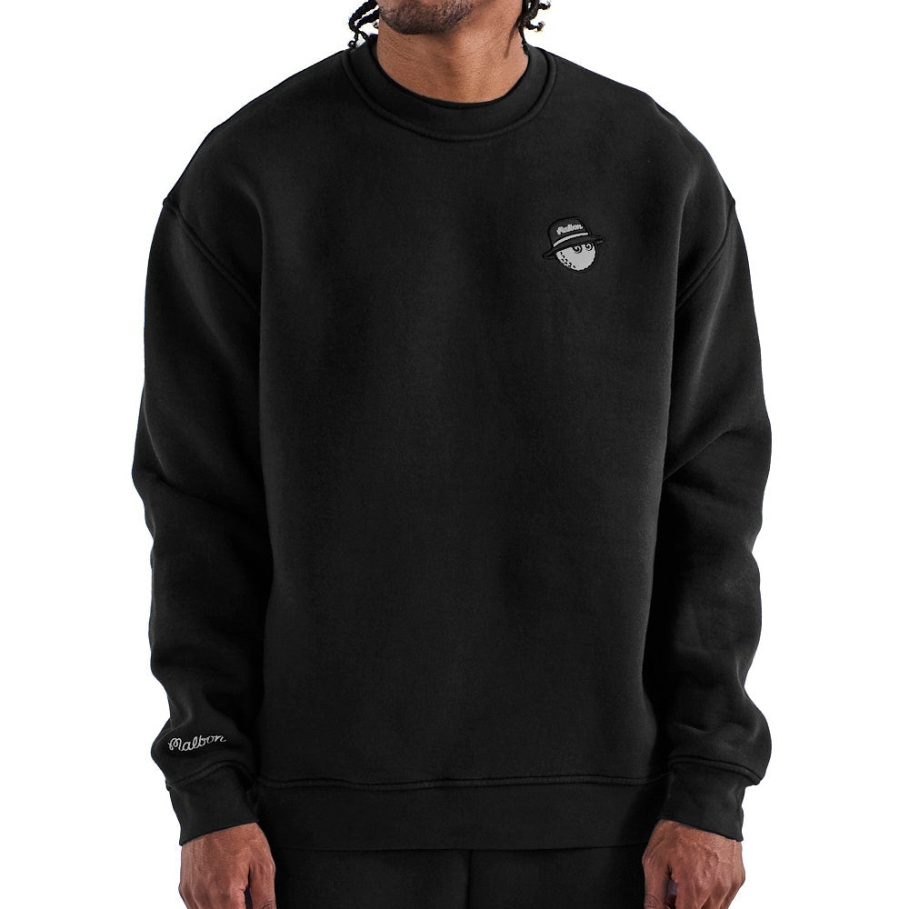 Malbon Golf Jumper - Range Cooper Sweatshirt - Black FA25