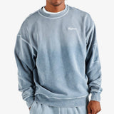 Malbon Golf Jumper - Range Fragment Sweatshirt - Slate FA26
