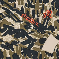 Malbon Golf Jumper - Range Tour Divot Camo Sweatshirt - Bark Camo SS26