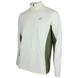 Malbon Golf Jumper - Santiago Mid Layer - Cream - Olivine SS26