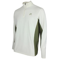 Malbon Golf Jumper - Santiago Mid Layer - Cream - Olivine SS26