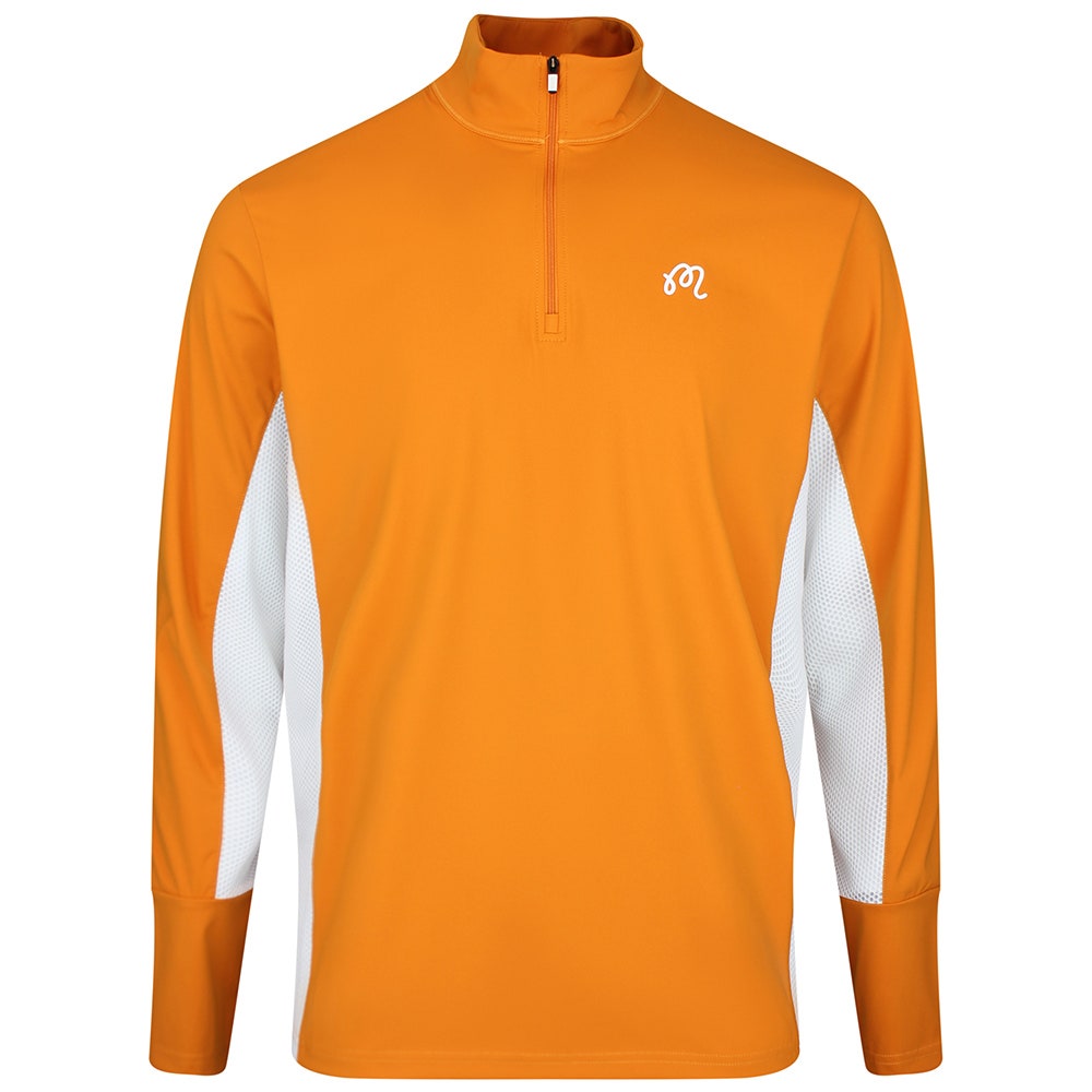 Malbon Golf Jumper - Santiago Mid Layer - Marmalade - Cream SS26