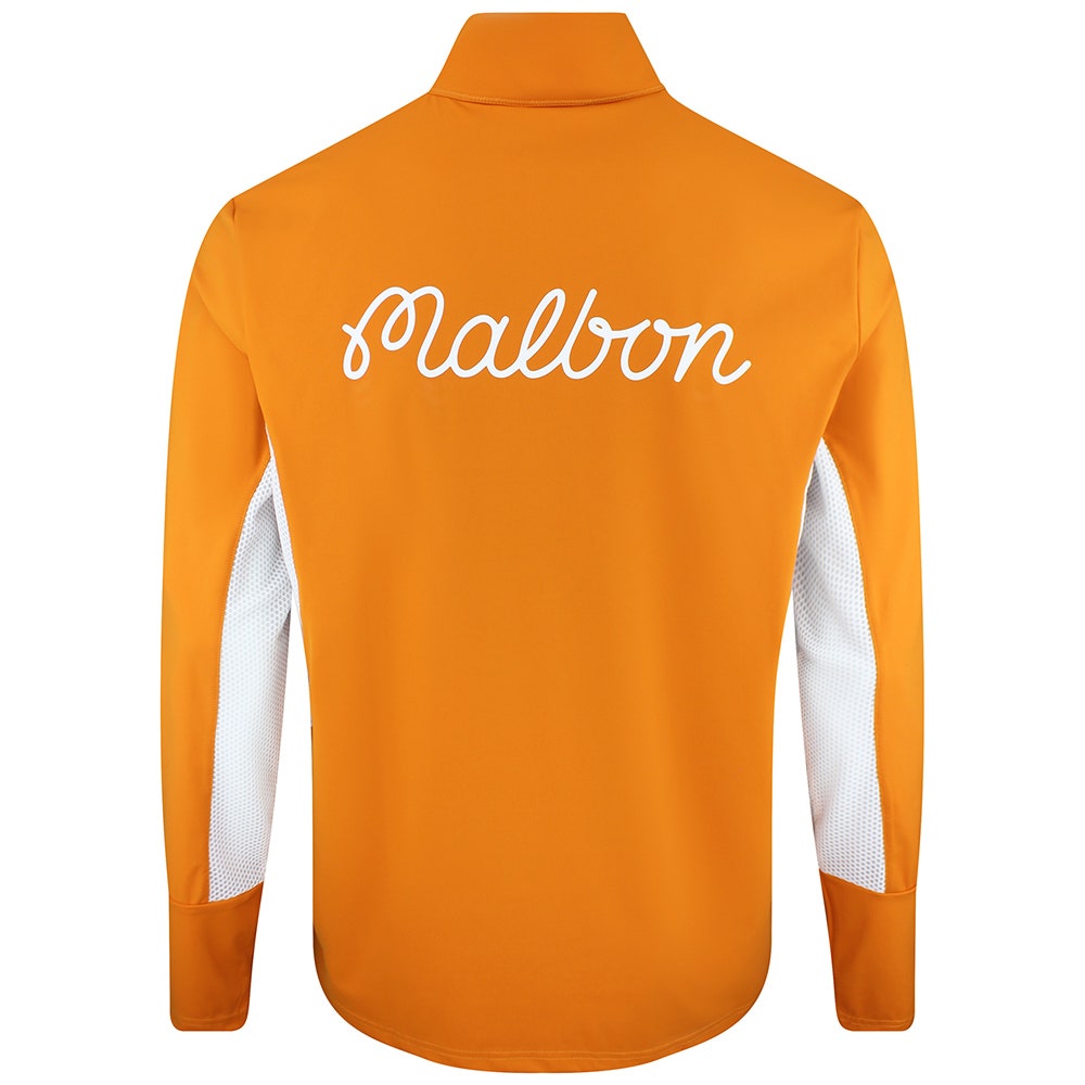 Malbon Golf Jumper - Santiago Mid Layer - Marmalade - Cream SS26