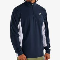 Malbon Golf Jumper - Santiago Mid Layer - Midnight - White SS26