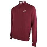Malbon Golf Jumper - Sorrel Sweater - Oxblood FA26