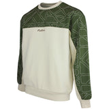 Malbon Golf Jumper - Tierra Crew Neck - Cream - Olivine SS26
