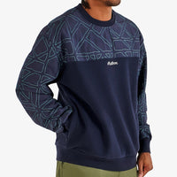 Malbon Golf Jumper - Tierra Crew Neck - Midnight SS26