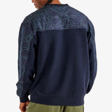 Malbon Golf Jumper - Tierra Crew Neck - Midnight SS26