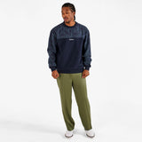 Malbon Golf Jumper - Tierra Crew Neck - Midnight SS26