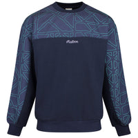 Malbon Golf Jumper - Tierra Crew Neck - Midnight SS26