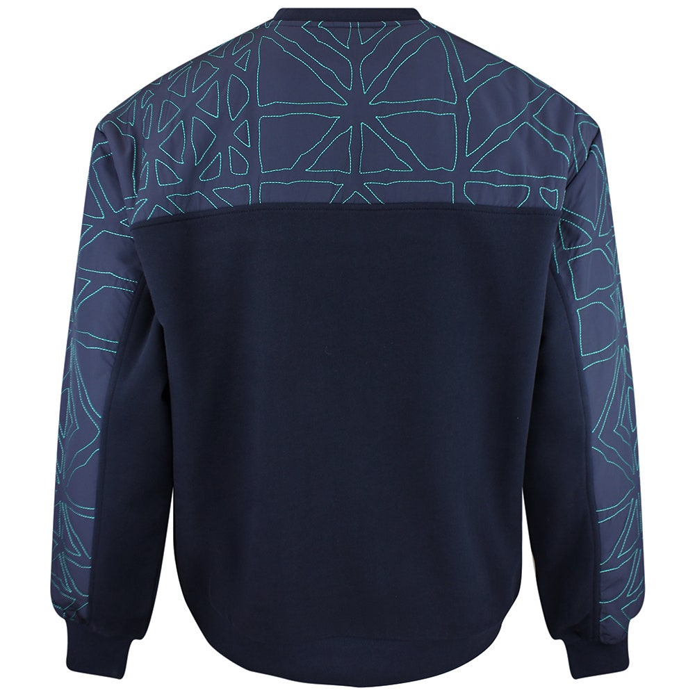 Malbon Golf Jumper - Tierra Crew Neck - Midnight SS26