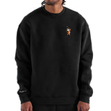 Malbon Golf Jumper - Tiger Buckets Range Sweatshirt - Black SS26
