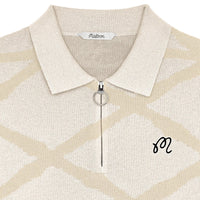Malbon Golf Jumper - Verdant Sweater - Cream SS26