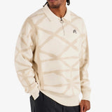 Malbon Golf Jumper - Verdant Sweater - Cream SS26
