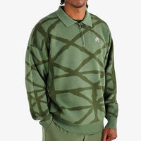 Malbon Golf Jumper - Verdant Sweater - Olivine SS26