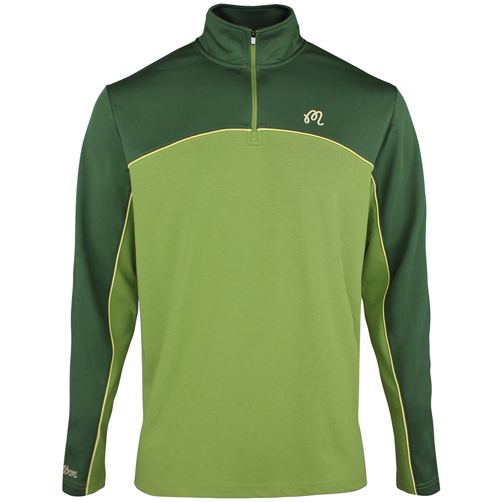 Malbon Golf Pullover - Aurora QZ - Iguana FA26