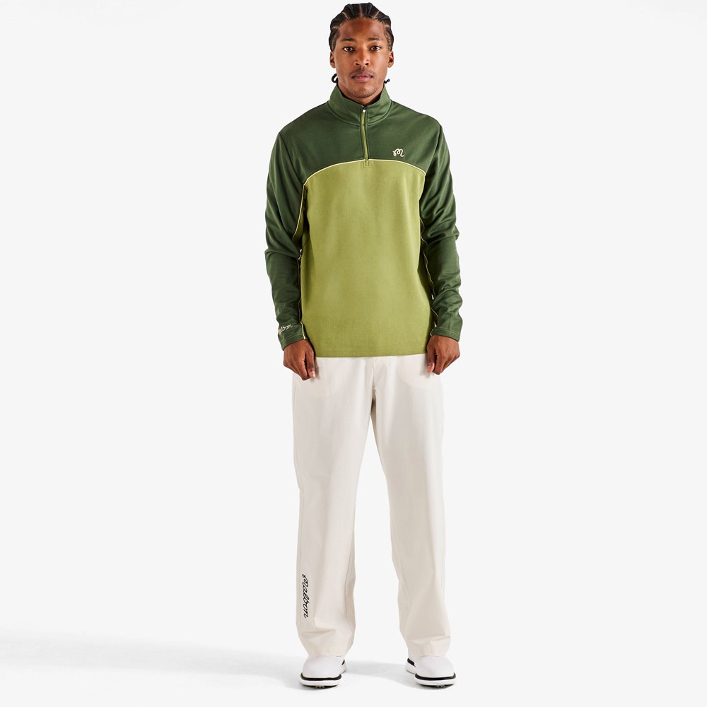 Malbon Golf Pullover - Aurora QZ - Iguana FA26