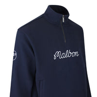 Malbon Golf Pullover - Collegiate Sweatshirt - Navy SS26