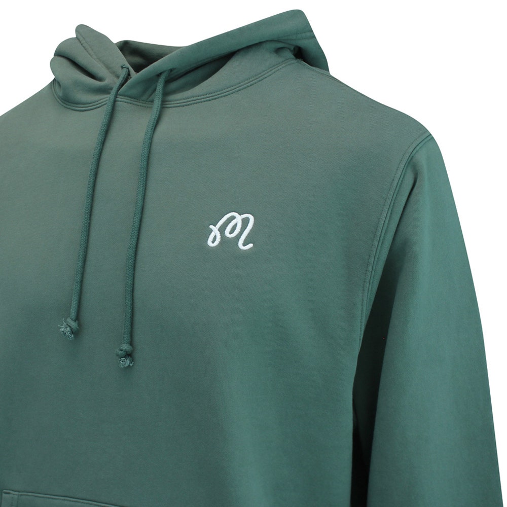 Malbon Golf Pullover - Evergreen M Icon Hoodie - Green SS25