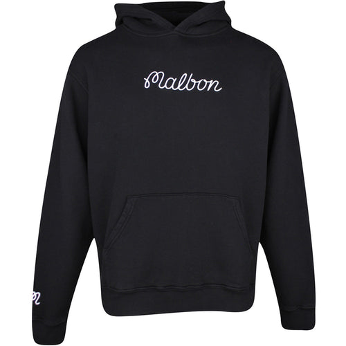 Malbon Golf Pullover - Fesque Hoodie - Black FA25