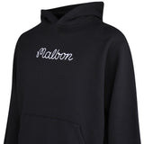 Malbon Golf Pullover - Fesque Hoodie - Black FA25