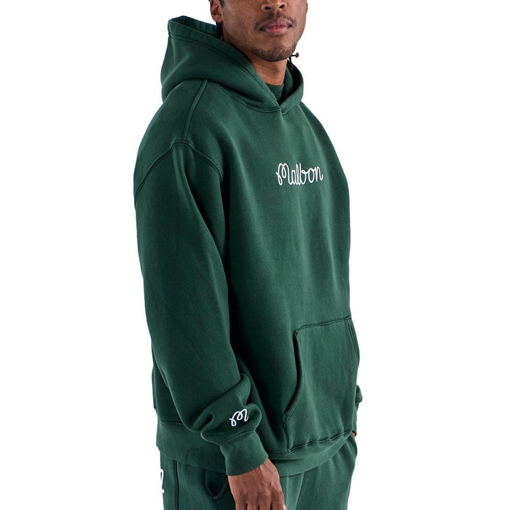 Malbon Golf Pullover - Fesque Hoodie - Forest FA25