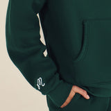 Malbon Golf Pullover - Fesque Hoodie - Forest FA25