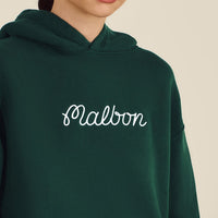 Malbon Golf Pullover - Fesque Hoodie - Forest FA25