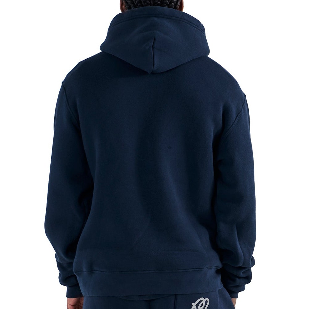 Malbon Golf Pullover - Fesque Hoodie - Navy FA25