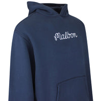 Malbon Golf Pullover - Fesque Hoodie - Navy FA25
