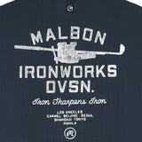Malbon Golf Pullover - Flyer Ironworks QZ - Blueberry FA26