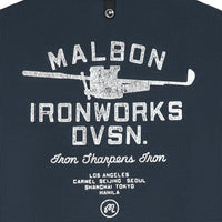 Malbon Golf Pullover - Flyer Ironworks QZ - Blueberry FA26