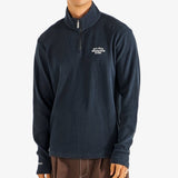 Malbon Golf Pullover - Flyer Ironworks QZ - Blueberry FA26