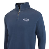 Malbon Golf Pullover - Flyer Ironworks QZ - Blueberry FA26