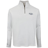 Malbon Golf Pullover - Flyer Ironworks QZ - White FA26
