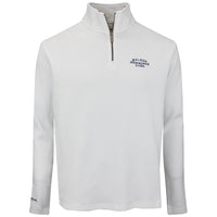 Malbon Golf Pullover - Flyer Ironworks QZ - White FA26